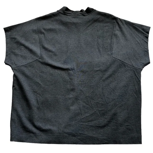 LAFAYETTE 148 MOCK NECK SHIRT W/ POCKETS SIZE XXL LAGENLOOK MODERN CHIC - Picture 2 of 7